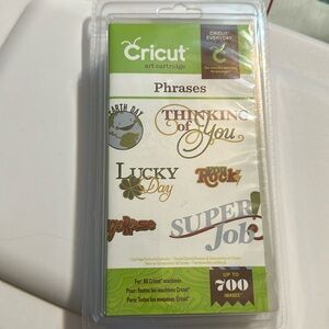 Cricut Phrases cartridge